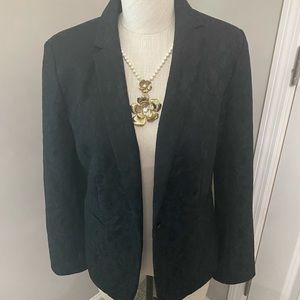 Banana Republic Black Lace Blazer